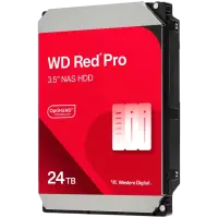 HDD NAS WD Red Pro 24TB CMR, 3.5'', 512MB, 7200 RPM, SATA, TBW: 550