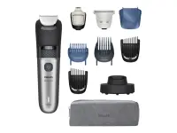 Philips | Beard Trimmer | BT7670/15 7000 Series | Cordless | Wet & Dry | Number of length steps 40 | Silver/Black – pilt 4