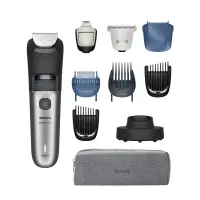Philips | Beard Trimmer | BT7670/15 7000 Series | Cordless | Wet & Dry | Number of length steps 40 | Silver/Black