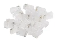 Lanberg | RJ45 Cat. 5/5e UTP Plug 8P8C, 20 pcs | Transparent