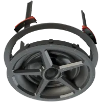 Origin Acoustics IC62 In-Ceiling 2-Way Speaker - White, Polypropylene Woofer, 1" Pivoting Silk Tweeter, 85W(Pair)