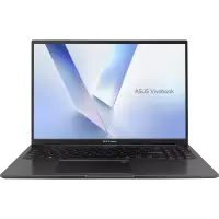 Asus Vivobook 16 M1605NAQ-SH035W | Indie Black | 16 " | OLED | WUXGA | 1920 x 1200 pixels | 60 Hz | Glossy | AMD Ryzen 7 | 170 | 16 GB | DDR5 | Solid-state drive capacity 1000 GB | AMD Radeon Graphics | Windows 11 Home | 802.11ax | Bluetooth version 5.3 | Keyboard language Russian | Keyboard backlit | Warranty 24 month(s) | Battery warranty 12 mont