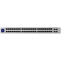 Ubiquiti Layer 3 Etherlighting USW-Pro-XG-48-EU switch with (32) 10 GbE, (16) 2.5 GbE, and (4) 25G SFP28 ports