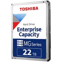 HDD Server TOSHIBA MG11 22TB MAMR 512e, 3.5'', 1024MB, 7200RPM, SATA, SKU: HDEB036GEA51F