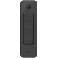Ubiquiti Doorbell Lite - Compact PoE video doorbell with two-way audio and versatile mounting options, black.