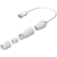 Ct6 cble with mle-to-femle RJ45 connectors for extending Ethernet connections 015 m – pilt 3
