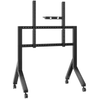 ONKRON Mobile TV stand for 70"-110" Screens up to 125 kg, Black