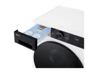 LG | Washing machine | F4X5011THB | Energy efficiency class A | Front loading | Washing capacity 11 kg | 1400 RPM | Depth 57 cm | Width 60 cm | Display | LED | Steam function | Direct drive | Wi-Fi | White – pilt 3