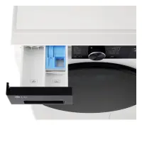 LG | Washing machine | F4X5011THB | Energy efficiency class A | Front loading | Washing capacity 11 kg | 1400 RPM | Depth 57 cm | Width 60 cm | Display | LED | Steam function | Direct drive | Wi-Fi | White – pilt 5