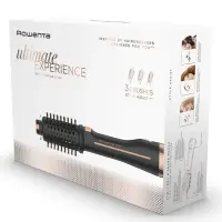Rowenta | Styling Hair Brush | CF9620 | Temperature (max) 80 °C | Number of heating levels 3 | Black/Gold Rose – pilt 4