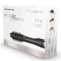 Rowenta | Styling Hair Brush | CF9620 | Temperature (max) 80 °C | Number of heating levels 3 | Black/Gold Rose – pilt 16