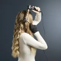 Rowenta CF4620E0 | Twist Curl Curling Iron | Ceramic heating system | Ion conditioning | Barrel diameter 27, 32. 38 mm | Temperature (min) 150 °C | Temperature (max) 210 °C | Number of heating levels 4 | Display LCD | 86 W | Black/Copper – pilt 5
