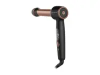 Rowenta CF4620E0 | Twist Curl Curling Iron | Ceramic heating system | Ion conditioning | Barrel diameter 27, 32. 38 mm | Temperature (min) 150 °C | Temperature (max) 210 °C | Number of heating levels 4 | Display LCD | 86 W | Black/Copper – pilt 9