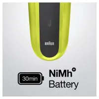 Braun Shaver | 300BT Series 3 | Operating time (max) 30 min | NiMH | Black – pilt 9
