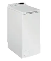 Whirlpool | Washing Machine | TDLR 55140S | Energy efficiency class C | Top loading | Washing capacity 5.5 kg | 1100 RPM | Depth 60 cm | Width 40 cm | Digital | White