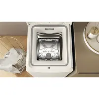Whirlpool | Washing Machine | TDLR 55140S | Energy efficiency class C | Top loading | Washing capacity 5.5 kg | 1100 RPM | Depth 60 cm | Width 40 cm | Digital | White – pilt 3