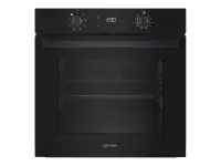 INDESIT Oven | IO K55C B | 71 L | Electric | Catalytic | Electronic | Height 59.5 cm | Width 59.5 cm | Black