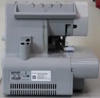 SALE OUT. Singer Sewing Machine | 14HD-854 Heavy Duty Serger | Number of stitches 8 | Grey | DAMAGED PACKAGING – pilt 5
