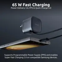POWER ADAPTER 1XUSB-A/1XUSB-C/BLACK 7806520 INTENSO – pilt 2