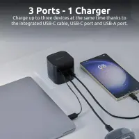 POWER ADAPTER 1XUSB-A/1XUSB-C/BLACK 7806520 INTENSO – pilt 6