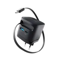 POWER ADAPTER 1XUSB-A/1XUSB-C/BLACK 7806520 INTENSO – pilt 10