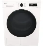 LG Dryer Machine | RHX1009NWB | Energy efficiency class C | Front loading | 9 kg | LED | Heat pump | Depth 66 cm | Wi-Fi | White – pilt 9