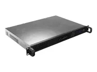 Lanberg Rackmount server chassis ITX 300/10 19"/1U | SC01-3001-10B | Black