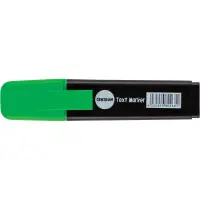 Tekstimarker, kaldservas, joone laius 1-5 mm, värvus roheline, fluorestseeruv