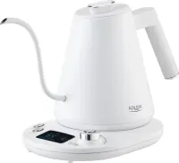 Adler | Kettle | AD 1349w | Electric | 1100 W | 1 L | Stainless Steel | 360° rotational base | White – pilt 2