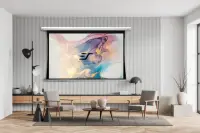 Elite Screens Electric Projection Screen, White | SKT150XHW2 | Diagonal 150 " | 16:9 – pilt 9