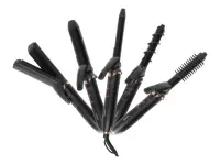 Adler Hair Styling Set 5-in-1 | AD 2028 | Ceramic heating system | 1200 W | Black