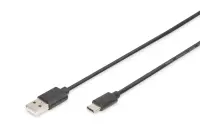 Digitus | USB Type-C connection cable, Type USB-A to USB-C | AK-300154-018-S