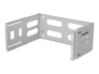 Lanberg Folding Bracket Wall-mount 19" 4U | FB01-5404-10S | Grey – pilt 2