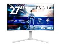 Philips | 27M2N6501L/00 | 27 " | QD-OLED | 16:9 | 240 Hz | 0.03 ms | 2560 x 1440 pixels | 400 cd/m² | HDMI ports quantity 2 | White – pilt 15