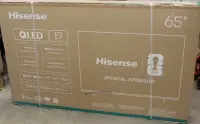 SALE OUT. Hisense 65E7Q 65" (164 cm) UHD QLED Smart TV | SALE OUT. Hisense UHD QLED Smart TV | 65E7Q | 65" | Smart TV | VIDAA OS | UHD | Black | DAMAGED PACKAGING – pilt 3