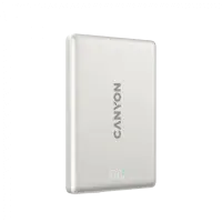 CANYON magnetic power bank OnPower 500 PD20W 5000mAh Aluminium Star Grey