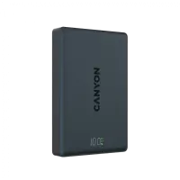 CANYON magnetic power bank OnPower 511 PD20W 10000mAh Aluminium Interstellar Black