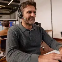 HP Poly Mission 825 USB Wired Headset – pilt 10