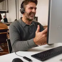 HP Poly Mission 825 USB Wired Headset – pilt 13