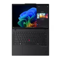 Lenovo ThinkPad T14 G6 Intel | Black | 14 " | IPS | WUXGA | 1920 x 1200 pixels | Anti-glare | Intel Core Ultra 7 | 258V | 32 GB | Soldered LPDDR5X | Solid-state drive capacity 512 GB | Intel Arc Graphics 140V | Windows 11 Pro | 802.11be | Bluetooth version 5.4 | 5G Upgradable | Keyboard language Nordic | Keyboard backlit | Warranty 36 month(s) | Ba