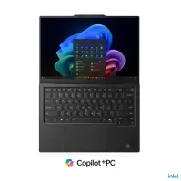 Lenovo ThinkPad X1 Carbon G14 Intel | Black | 14 " | IPS | Touchscreen | WUXGA | 1920 x 1200 pixels | Anti-glare | Intel Core Ultra X7 | 358H | 64 GB | Soldered LPDDR5X | Solid-state drive capacity 1000 GB | Intel Arc B390 GPU | Windows 11 Pro | 802.11be | Bluetooth version 5.4 | Keyboard language Nordic | Keyboard backlit | Warranty 36 month(s) | Battery warranty 12 month(s) – pilt 7