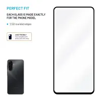 Fixed Samsung | Screen protector | Galaxy A27 5G | Tempered glass | Black | Full Cover 2.5D – pilt 7