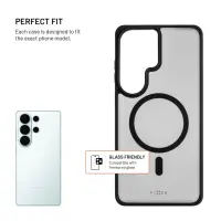 Fixed MagMisty | Back cover | Samsung | Galaxy S26 Ultra | Polycarbonate/TPU | Black