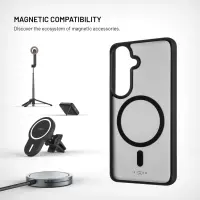 Fixed MagMisty | Back cover | Samsung | Galaxy S26 | Polycarbonate/TPU | Black