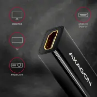 AXAGON Mini DP to HDMI adapter, 4K/30Hz | RVDM-HI14N – pilt 6