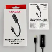AXAGON Mini DP to HDMI adapter, 4K/30Hz | RVDM-HI14N – pilt 7