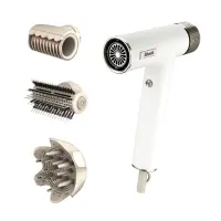 Shark | Hair Dryer | SpeedStyle HD334EU | 1700 W | Number of temperature settings 3 | Ionic function | White | Diffuser nozzle
