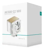 Deepcool CPU Air Cooler | AK500 G2 WH | White | Intel, AMD – pilt 8