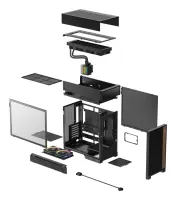 Deepcool Case | CL6600 | Black | Mid Tower – pilt 14