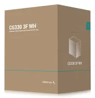 Deepcool Case | CG330 3F WH | Micro ATX | White – pilt 3